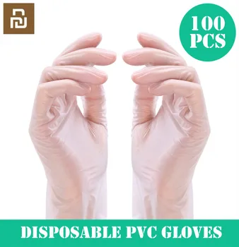 50Pairs Mijia Disposable PVC Gloves Medical Grade Touch Screen Disinfection Non-Slip Universal For Left and Right Hand
50Pairs Mijia Disposable PVC Gloves Medical Grade Touch Screen Disinfection Non-Slip Universal For Left and Right Hand