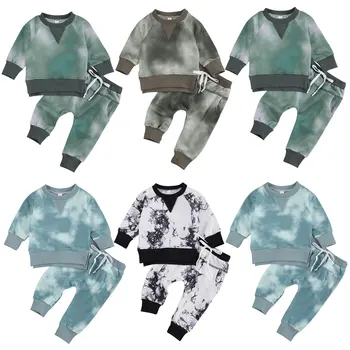 FOCUSNORM 0-24M Newborn Baby Boys Tie-Dye Clothes Sets Long Sleeve Printed Pullover Sweatshirt Tops Pants 2pcs 4 Colors
FOCUSNORM 0-24M Newborn Baby Boys Tie-Dye Clothes Sets Long Sleeve Printed Pullover Sweatshirt Tops Pants 2pcs 4 Colors
