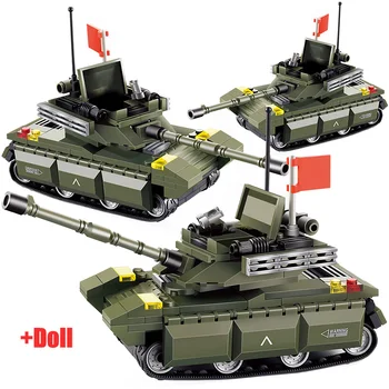 Technic Type 99 Tanks Model Building Blocks Military WW2 Tank Army Soldier Weapon figures Bricks DIY Educational Toys for Boys
Technic Type 99 Tanks Model Building Blocks Military WW2 Tank Army Soldier Weapon figures Bricks DIY Educational Toys for Boys