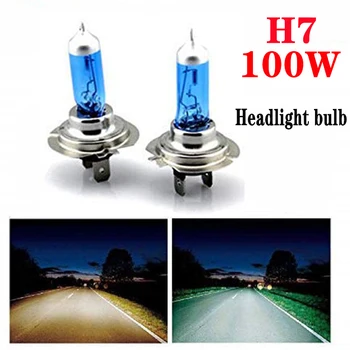 2PCS 12V H7 100W Car Fog Xenon Light White Headlight Bulb Headlight Bulb Super Bright halogen Lamp High Effect Vehicle
2PCS 12V H7 100W Car Fog Xenon Light White Headlight Bulb Headlight Bulb Super Bright halogen Lamp High Effect Vehicle