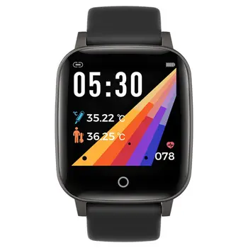 Smart Watch Body Thermometer Heart Rate Waterproof FitnessTracker Health Monitor Multi-Function Activity Tracker Pedometer
Smart Watch Body Thermometer Heart Rate Waterproof FitnessTracker Health Monitor Multi-Function Activity Tracker Pedometer