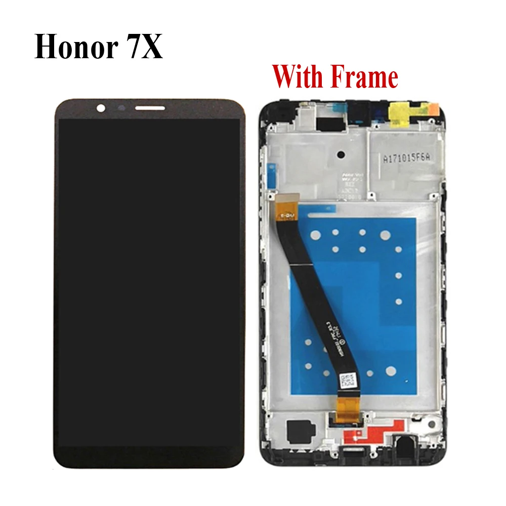 WEIDA/5 93 "для Huawei Honor 7X ЖК дисплей + сенсорный экран в сборе с рамкой для Honor7X BND AL10