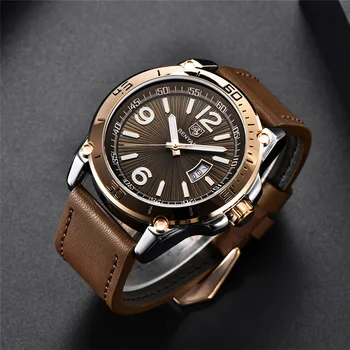 New Relogio Masculino BENYAR Top luxury Brand Casual Fashion Leather Quartz Watch Waterproof Sport Watch Men Clock Men Watches
New Relogio Masculino BENYAR Top luxury Brand Casual Fashion Leather Quartz Watch Waterproof Sport Watch Men Clock Men Watches