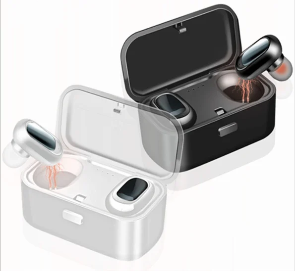 Bluetooth L1 Earphones Wireless Sports Headset 3D Stereo Sound Waterproof Earbuds Built-in Charging Box Mic New Fashion Earphone
Bluetooth L1 Earphones Wireless Sports Headset 3D Stereo Sound Waterproof Earbuds Built-in Charging Box Mic New Fashion Earphone
