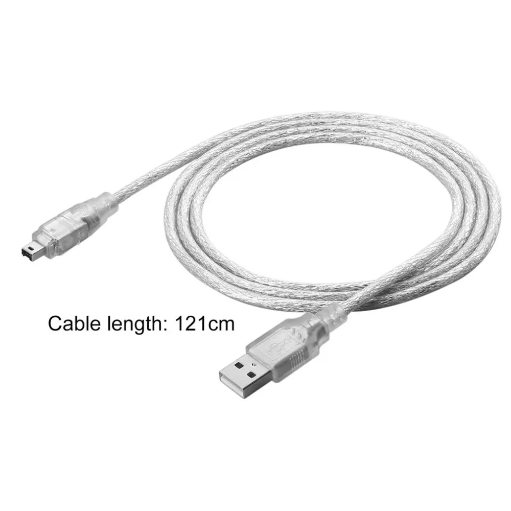 1,2 м USB 2,0 к iEEE-1394 кабель адаптер USB папа к Firewire iEEE 1394 ...