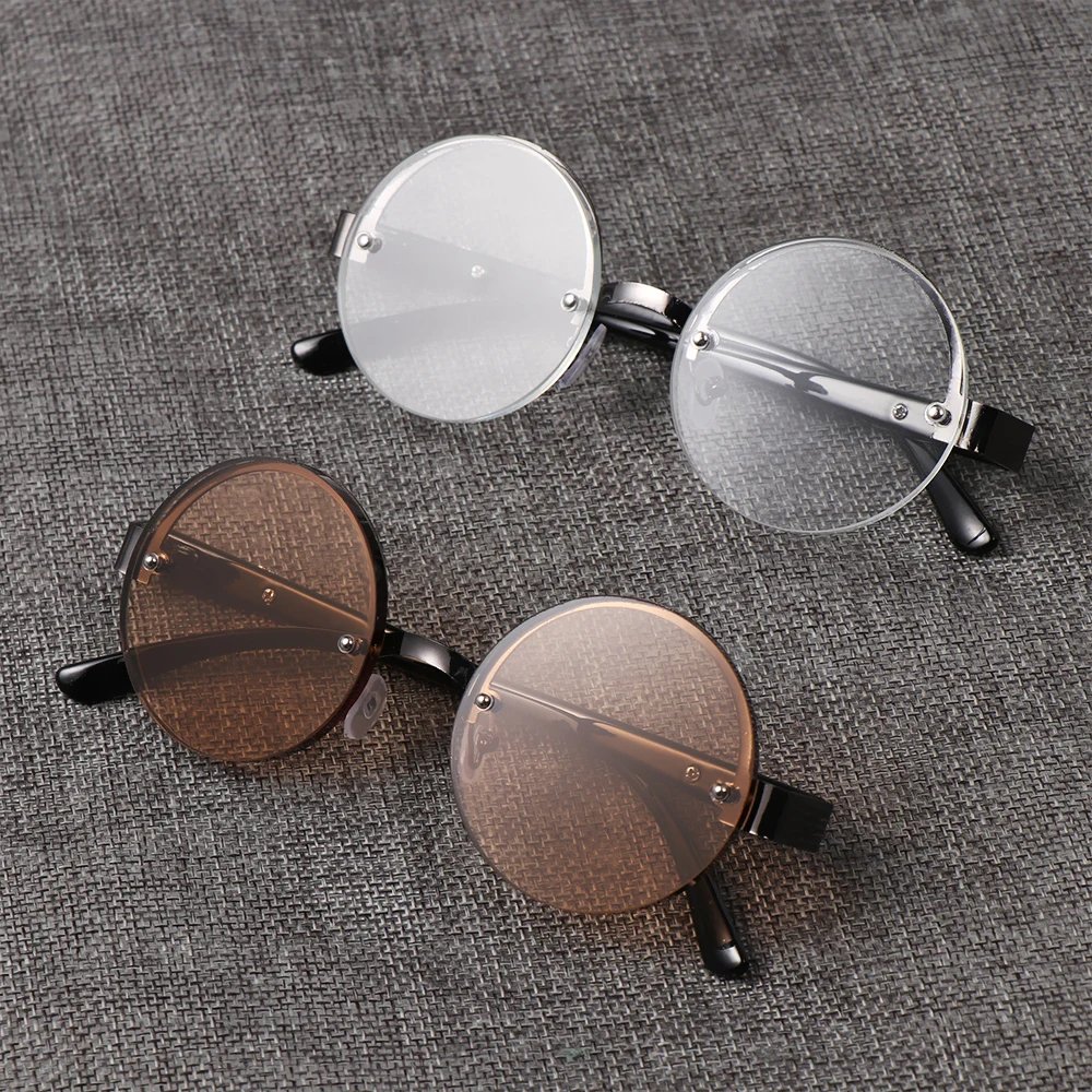 1Pcs Fashion Unisex Round Half-Frame Reading Glasses Solid Metal Frame Eyeglasses Portable Vision Care Eyewear +0.0~+4.0 Diopter
1Pcs Fashion Unisex Round Half-Frame Reading Glasses Solid Metal Frame Eyeglasses Portable Vision Care Eyewear +0.0~+4.0 Diopter