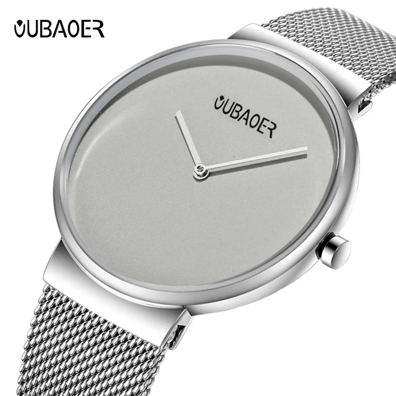 Oubaoer Opel Children Brand Couples Mesh Belt Quartz Watch Men's Ultra-Thin Waterproof Clean Steel
Oubaoer Opel Children Brand Couples Mesh Belt Quartz Watch Men's Ultra-Thin Waterproof Clean Steel