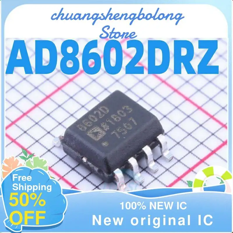 5 шт. AD8602DRZ AD8602DR 8602D SOP-8 новый оригинальный IC операционный усилитель чип
5 шт. AD8602DRZ AD8602DR 8602D SOP-8 новый оригинальный IC операционный усилитель чип