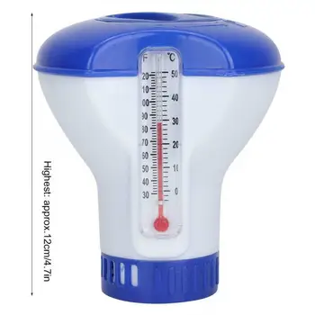 Floating Chemical Chlorine Tablet Automatic Dispenser with Thermometer Swimming Pool Disinfection DNJ998
Floating Chemical Chlorine Tablet Automatic Dispenser with Thermometer Swimming Pool Disinfection DNJ998