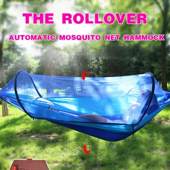 Automatic Quick Opening Hammock Hammock Hunting with Mosquito Net Double Person Sleeping Backyard and Park Swing Hammock
Automatic Quick Opening Hammock Hammock Hunting with Mosquito Net Double Person Sleeping Backyard and Park Swing Hammock