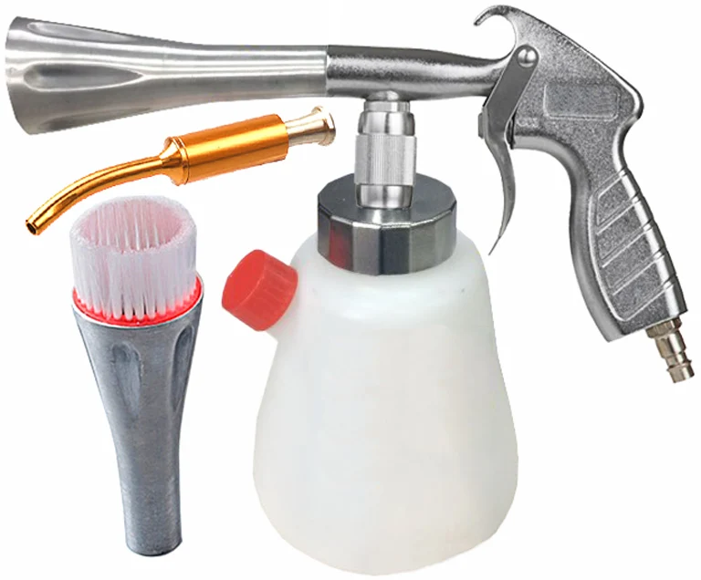 High Pressure Car Wash for Tornador Portable Interior Deep Cleaning Gun Washer Cockpit Care With Brush Air Operated 
High Pressure Car Wash for Tornador Portable Interior Deep Cleaning Gun Washer Cockpit Care With Brush Air Operated