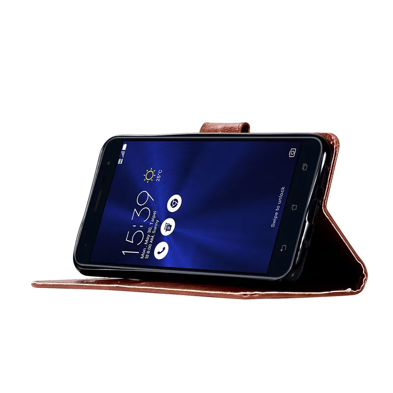 Чехол книжка в стиле ретро для Asus ZenFone Max Pro M1 ZB602KL ZB601KL ZC554KL ZC520TL ZE520KL кожаный чехол