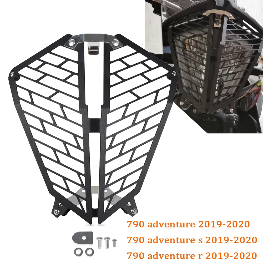 Motorcycle 790Adventure Accessories For KTM 790 Adventure S / R 2019 2020 Headlight Head Lamp Light Grille Guard Cover Protector
Motorcycle 790Adventure Accessories For KTM 790 Adventure S / R 2019 2020 Headlight Head Lamp Light Grille Guard Cover Protector