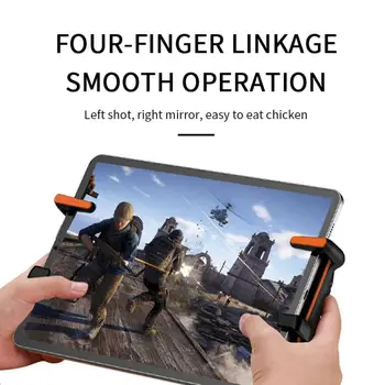 Ipad Trigger Controller Capacitance L1R1 Trigger Button Gamepad Joystick For Ipad Tablet Phone FPS Game Accessories
Ipad Trigger Controller Capacitance L1R1 Trigger Button Gamepad Joystick For Ipad Tablet Phone FPS Game Accessories