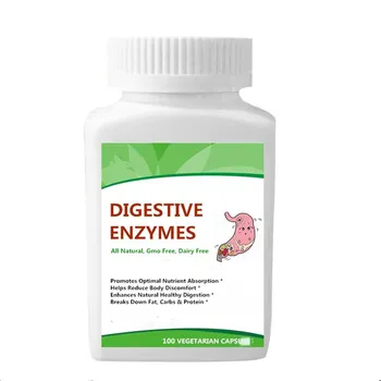 Digestive Enzymes with Probiotics & Prebiotics - All Natural Multi Enzyme Supplement for Better Digestion & Nutrient Absorption
Digestive Enzymes with Probiotics & Prebiotics - All Natural Multi Enzyme Supplement for Better Digestion & Nutrient Absorption