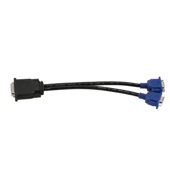 DMS 59 Splitter Cable 8in DMS-59 to 1 x DVI&1 x VGA Y Cable DMS 59 to VGA Monitor Splitter Cable DMS59 Cable
DMS 59 Splitter Cable 8in DMS-59 to 1 x DVI&1 x VGA Y Cable DMS 59 to VGA Monitor Splitter Cable DMS59 Cable