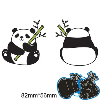 82*56mm Panda eating bamboonew Metal Cutting Dies for card DIY Scrapbooking stencil Paper Craft Album template Dies
82*56mm Panda eating bamboonew Metal Cutting Dies for card DIY Scrapbooking stencil Paper Craft Album template Dies