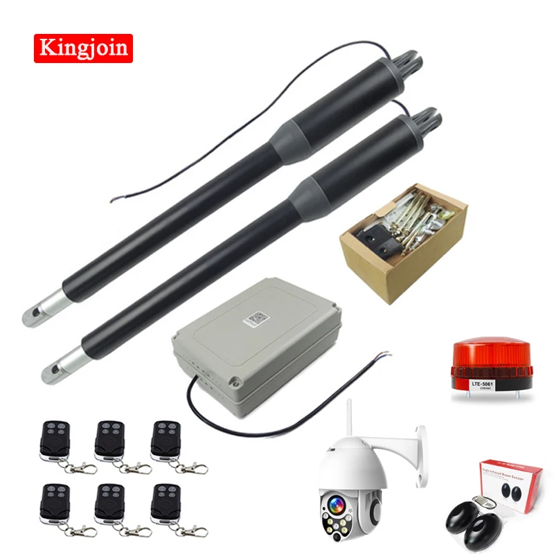 KINGJOINwith outdoor monitor automatic casement door opener motor double arm gate opener operator linear actuator access control
KINGJOINwith outdoor monitor automatic casement door opener motor double arm gate opener operator linear actuator access control