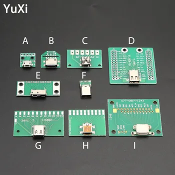 Micro Mini USB C Type-C Female USB 3.0 3.1 Type B Connector Interface to DIP PCB Converter Adapter Test Board For iPhone 5 5S 6
Micro Mini USB C Type-C Female USB 3.0 3.1 Type B Connector Interface to DIP PCB Converter Adapter Test Board For iPhone 5 5S 6