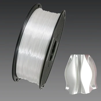 Silk White PLA 3D Printer Filament 1.75mm 250g/500g/1Kg Filaments Silky Shine 3D Pen Printing Materials Shiny Metallic Like Feel
Silk White PLA 3D Printer Filament 1.75mm 250g/500g/1Kg Filaments Silky Shine 3D Pen Printing Materials Shiny Metallic Like Feel