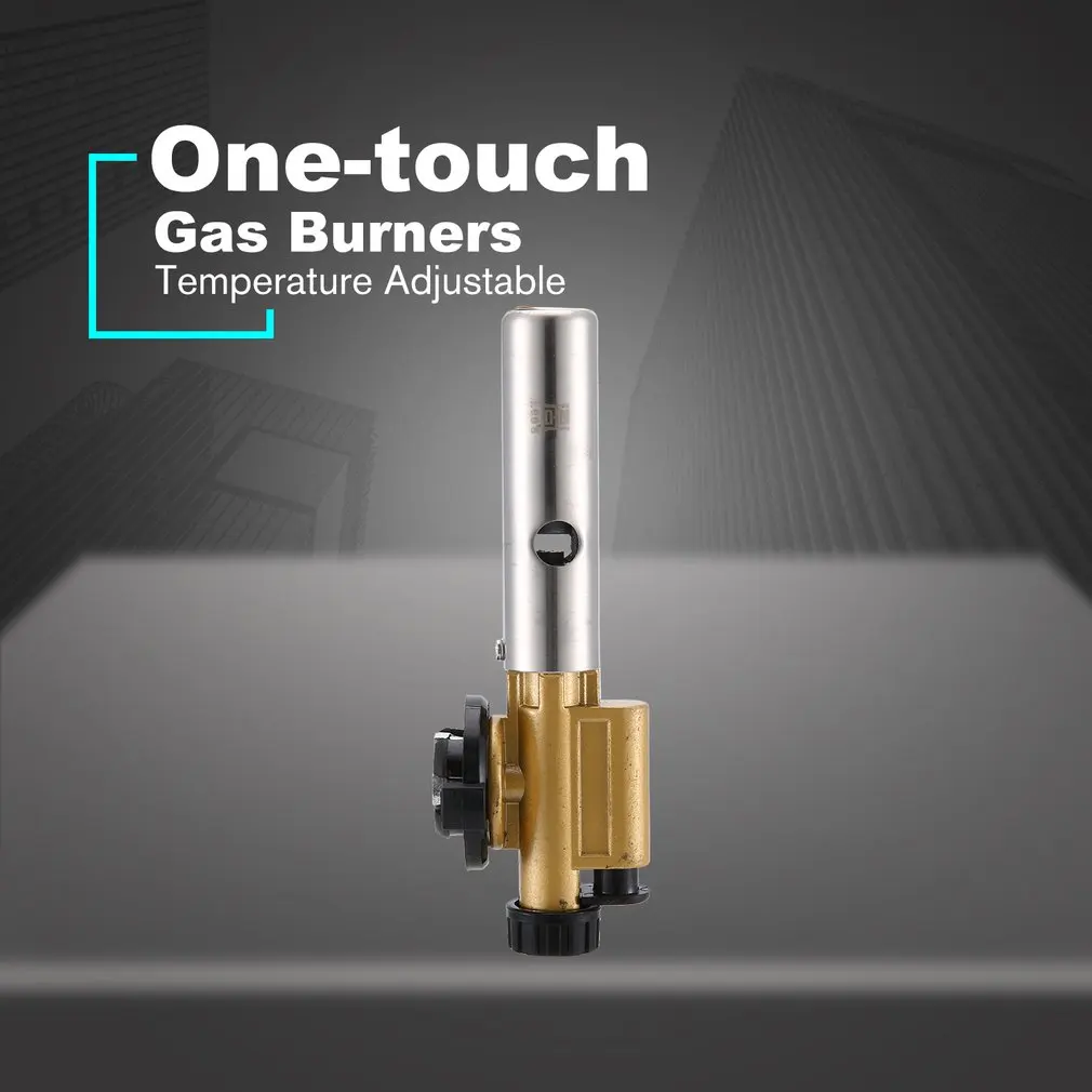 Camping Flame Gun Butane Gas Burners Gun Maker Torch Lighter Piezo Ignition Flamethrower Gas Torch For Outdoor BBQ Picnic
Camping Flame Gun Butane Gas Burners Gun Maker Torch Lighter Piezo Ignition Flamethrower Gas Torch For Outdoor BBQ Picnic