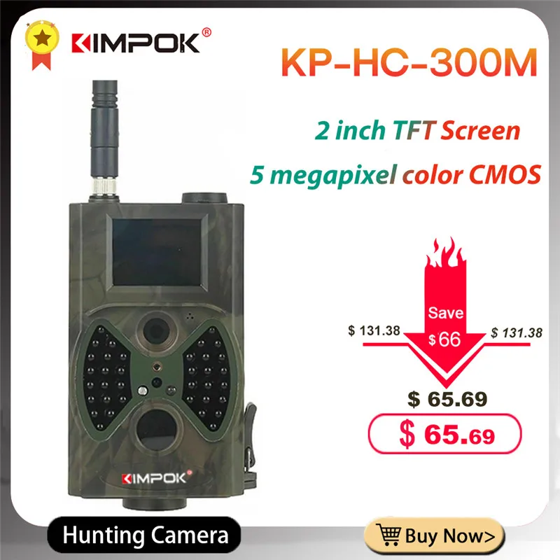 KIMPOK HC300M Hunting Camera GSM 12MP 1080P Photo Traps Night Vision Wildlife Infrared Hunting Trail Cameras Hunt Chasse Scout
KIMPOK HC300M Hunting Camera GSM 12MP 1080P Photo Traps Night Vision Wildlife Infrared Hunting Trail Cameras Hunt Chasse Scout