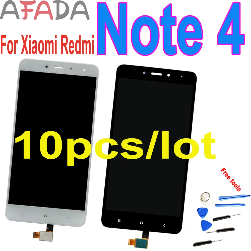 10pcs 5.5'' For Xiaomi Redmi Note 4 LCD Display Touch Screen Replacement for Redmi Note 4X 4 X Snapdragon 625 Octa Core Display
10pcs 5.5'' For Xiaomi Redmi Note 4 LCD Display Touch Screen Replacement for Redmi Note 4X 4 X Snapdragon 625 Octa Core Display