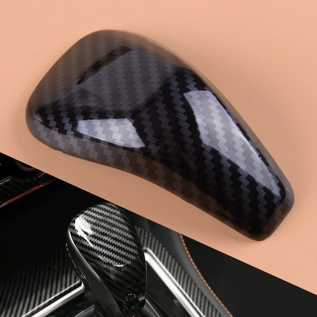 DWCX Plastic Carbon Fiber Style Black Car Gear Shift Lever Knob Cap Cover Trim Fit for Subaru Crosstrek XV Forester 2019
DWCX Plastic Carbon Fiber Style Black Car Gear Shift Lever Knob Cap Cover Trim Fit for Subaru Crosstrek XV Forester 2019
