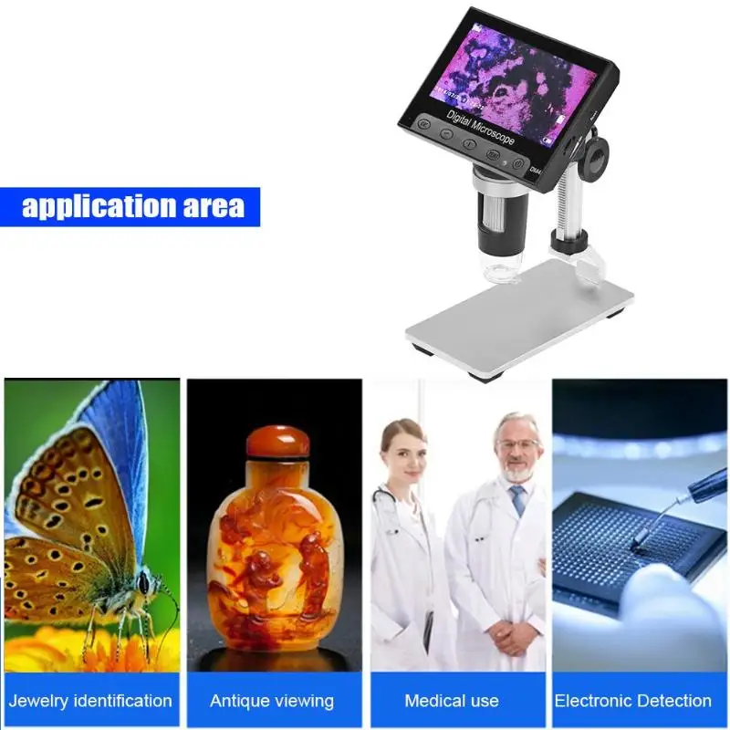 8 LED HD Digital Microscope Magnifier Electronic Stereo USB Endoscope Camera Battery Replacement Computer Connection
8 LED HD Digital Microscope Magnifier Electronic Stereo USB Endoscope Camera Battery Replacement Computer Connection