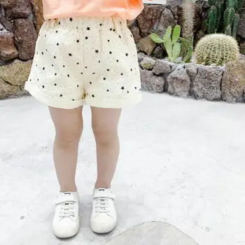 Spring / Summer Girl Pants Cotton Mid-Waist Stars Small Polka Dot Pattern Pocket Elastic Band Girl Pants
Spring / Summer Girl Pants Cotton Mid-Waist Stars Small Polka Dot Pattern Pocket Elastic Band Girl Pants