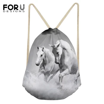 FORUDESIGNS Fashion Mini Drawsting Bags Fantasy White Horse Pattern Shoes Pockets Cartoon Animal Prints Girls Travel Backpack
FORUDESIGNS Fashion Mini Drawsting Bags Fantasy White Horse Pattern Shoes Pockets Cartoon Animal Prints Girls Travel Backpack