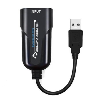 USB HDMI Video Capture Card HDMI to USB 3.0 Video Grabber Device for Phone Game Live Streaming
USB HDMI Video Capture Card HDMI to USB 3.0 Video Grabber Device for Phone Game Live Streaming