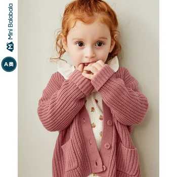 Mini bala 2020 new Baby knitted sweater spring and autumn new female baby cardigan literary style warm sweater
Mini bala 2020 new Baby knitted sweater spring and autumn new female baby cardigan literary style warm sweater