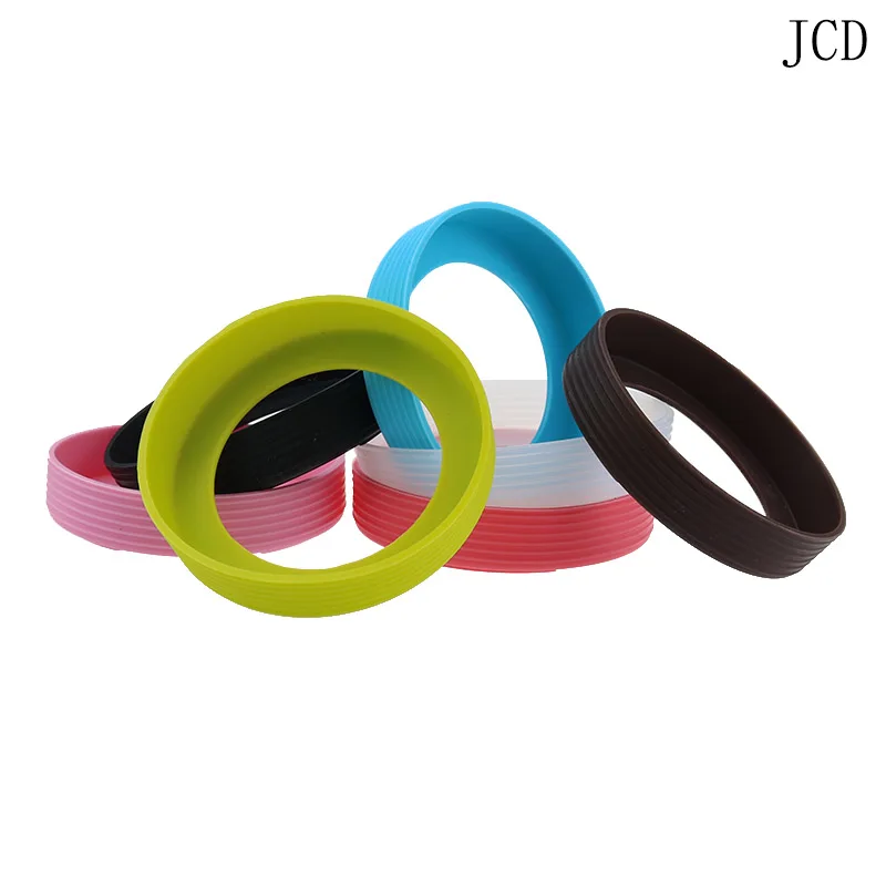 

JCD 1PCS 7.8cm Silicone non-slip anti-scald glass cover space insulation cup anti-scratch wear cup bottom pad protective sleeve