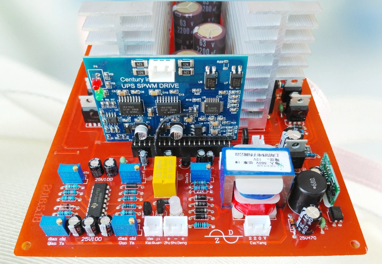 24V36V48V60V Capacity 5-8KVA Pure Sine Wave Power Frequency Inverter Motherboard Drive Board UPS Motherboard
24V36V48V60V Capacity 5-8KVA Pure Sine Wave Power Frequency Inverter Motherboard Drive Board UPS Motherboard