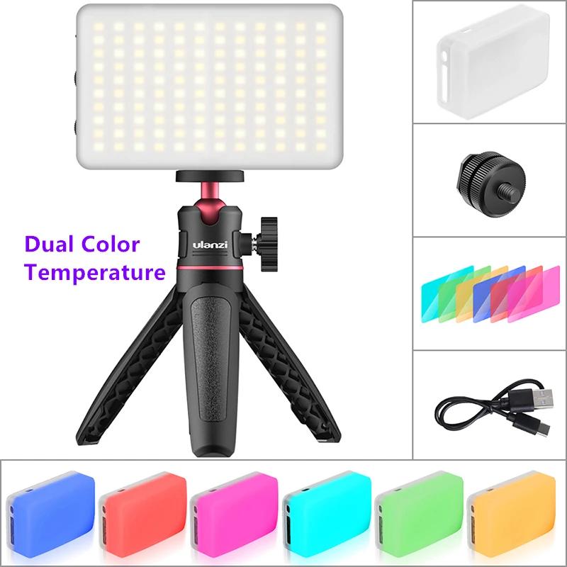 Ulanzi VL120 3200K-6500K LED Video light Softbox RGB Color Filters Conference Lighting Kit Rechargable Fill Light Sucktion Kit
Ulanzi VL120 3200K-6500K LED Video light Softbox RGB Color Filters Conference Lighting Kit Rechargable Fill Light Sucktion Kit