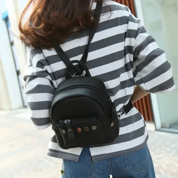 Women's backpack student bag 2020 new Korean slanting straddle bag college style Mini Backpack Fashion Travel Backpack
Women's backpack student bag 2020 new Korean slanting straddle bag college style Mini Backpack Fashion Travel Backpack