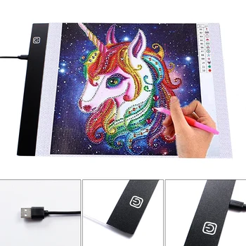 A4/A5 Size 3 Level Dimmable Led Light Board Pad Diamond Painting Accessories Diamond Embroidery Tool Drawing Graphic Tablet Box 
A4/A5 Size 3 Level Dimmable Led Light Board Pad Diamond Painting Accessories Diamond Embroidery Tool Drawing Graphic Tablet Box