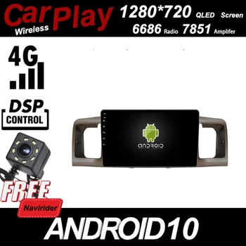 Qled 1280*720 Screen Car Android 10 Player for Toyota Corolla EX 2007 Multimedia Carplay Bluetooth GPS Radio Head Unit
Qled 1280*720 Screen Car Android 10 Player for Toyota Corolla EX 2007 Multimedia Carplay Bluetooth GPS Radio Head Unit