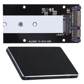 S103 B Key M.2 NGFF SSD to SATA 2.5" Converter Adapter Card for Windows Vista Linux Mac 10 OS for SSD type 2230 2242 2260 2280
S103 B Key M.2 NGFF SSD to SATA 2.5" Converter Adapter Card for Windows Vista Linux Mac 10 OS for SSD type 2230 2242 2260 2280