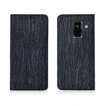 Bark Pattern Genuine Leather Magnetic Flip Phone Case For Samsung Galaxy A8 Plus 2018/Galaxy A8 2018 Phone Cover Card Holder
Bark Pattern Genuine Leather Magnetic Flip Phone Case For Samsung Galaxy A8 Plus 2018/Galaxy A8 2018 Phone Cover Card Holder