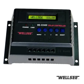 WELLSEE 12V/24V/48V auto recognition manual pwm/mppt solar charge controller WS-C2460 solar system power regulator
WELLSEE 12V/24V/48V auto recognition manual pwm/mppt solar charge controller WS-C2460 solar system power regulator