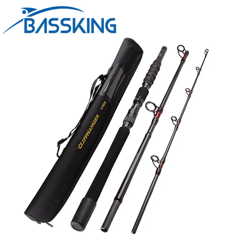 BASSKING 3Secs Ocean Boat Spinning Rod 1.8m 2.1m 2.4m H Power/Lure:70-250g/Line:25-50lb Carbon Lure Fishing Rod Pesca Olta Stick
BASSKING 3Secs Ocean Boat Spinning Rod 1.8m 2.1m 2.4m H Power/Lure:70-250g/Line:25-50lb Carbon Lure Fishing Rod Pesca Olta Stick