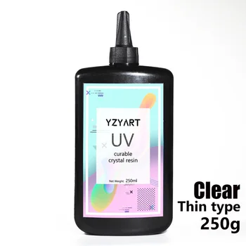 YZY ART UV Resin Hard Type Ultraviolet Curing Resin Solar Cure Sunlight Activated Kawaii Crafts Transparent Clear (Thin Type)
YZY ART UV Resin Hard Type Ultraviolet Curing Resin Solar Cure Sunlight Activated Kawaii Crafts Transparent Clear (Thin Type)
