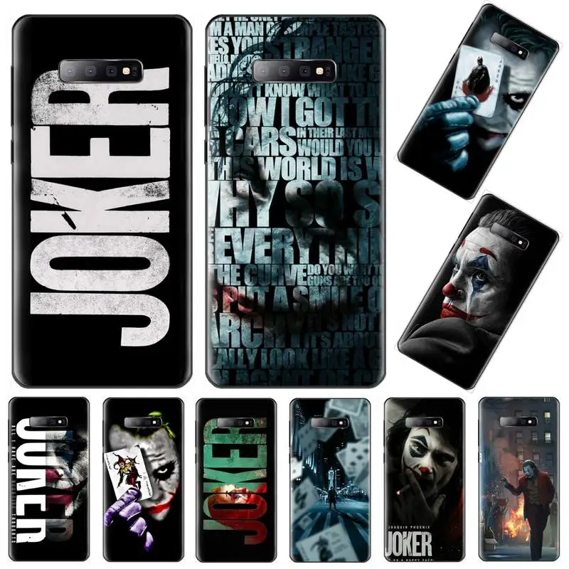 Joker movie Phone Case For Samsung galaxy S 7 8 9 10 20 edge A 6 10 20 30 50 51 70 note 10 plus
Joker movie Phone Case For Samsung galaxy S 7 8 9 10 20 edge A 6 10 20 30 50 51 70 note 10 plus