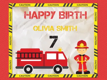 custom fire truck happy birthday party baby child photo background photography backdrops quality vinyl
custom fire truck happy birthday party baby child photo background photography backdrops quality vinyl