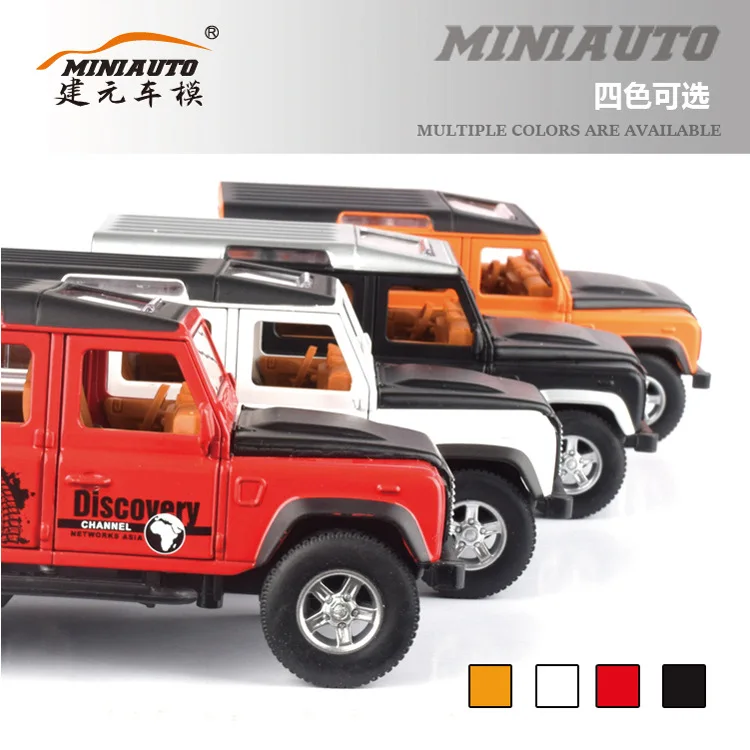 1:32 high simulation Land Defender Jeep Boy Child Simulation Model Toy Alloy Sound and Light Pull Back
1:32 high simulation Land Defender Jeep Boy Child Simulation Model Toy Alloy Sound and Light Pull Back