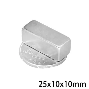 2/5/10/20/50pcs 25x10x10 Rare Earth Magnets 25mmX10mm Block Rectangular Magnetsic 25x10x10mm Permanent Neodymium Magnet 25*10*10
2/5/10/20/50pcs 25x10x10 Rare Earth Magnets 25mmX10mm Block Rectangular Magnetsic 25x10x10mm Permanent Neodymium Magnet 25*10*10