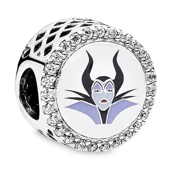 New 925 Sterling Silver Bead Charm Openwork Villains Mistress of all Evil With Crystal Beads Fit Pandora Bracelet Diy Jewelry
New 925 Sterling Silver Bead Charm Openwork Villains Mistress of all Evil With Crystal Beads Fit Pandora Bracelet Diy Jewelry