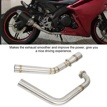 Motorcycle Modification Exhaust Middle Link Pipe Fit for Yamaha YZF R15 MT-15 MT-125 2008 2009 2010 2011 2012 2013 2014 -2017
Motorcycle Modification Exhaust Middle Link Pipe Fit for Yamaha YZF R15 MT-15 MT-125 2008 2009 2010 2011 2012 2013 2014 -2017